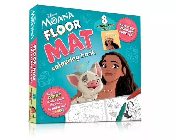 Disney Moana: Floor Mat Colouring