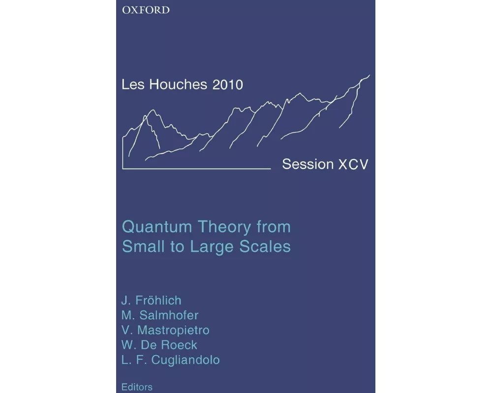 Quantum Theory from Small to Large Scales