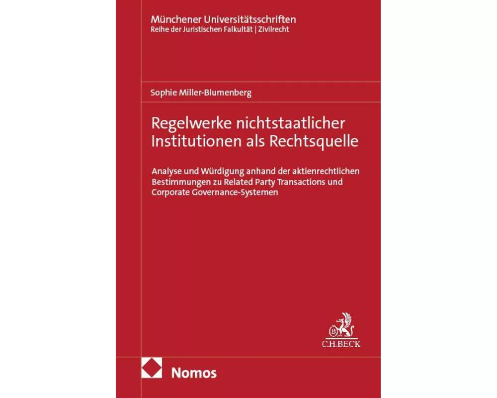 Regelwerke nichtstaatlicher Institutionen als Rechtsquelle