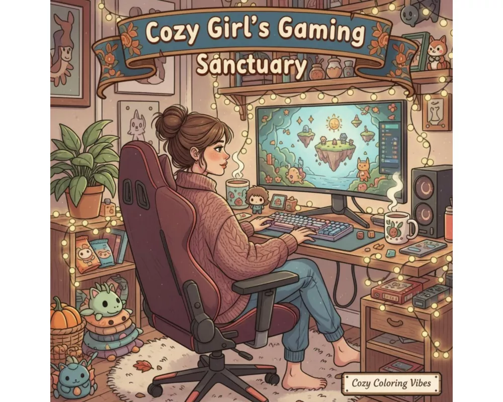 Cozy Girl's Gaming Sanctuary