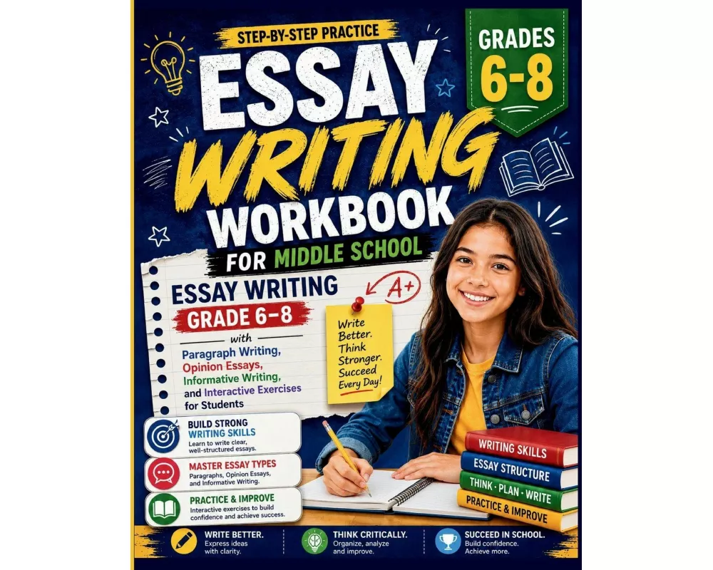 Essay Writing Workbook for Middle School