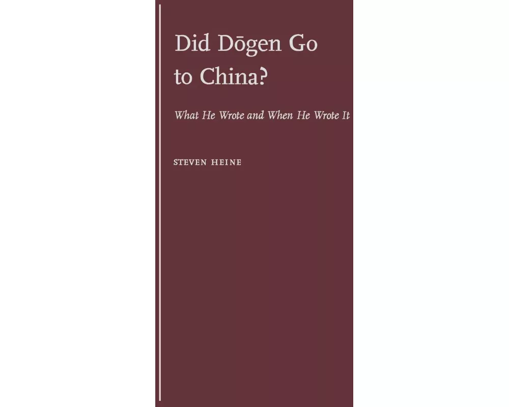 Did Dogen Go to China?