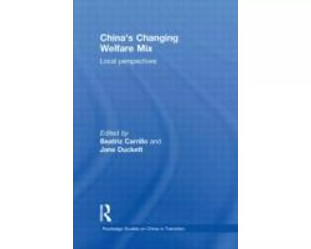 China's Changing Welfare Mix