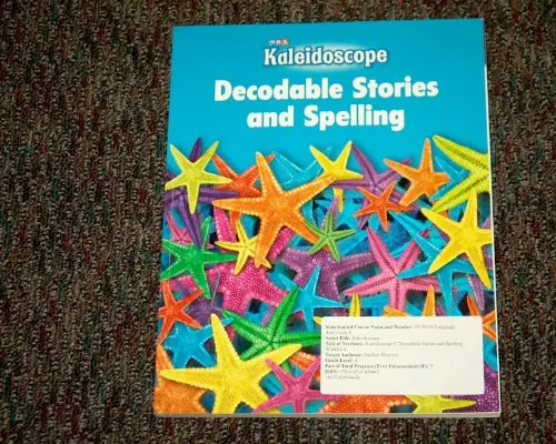 Kaleidoscope, Decodable Stories and Spelling Workbook, Level C
