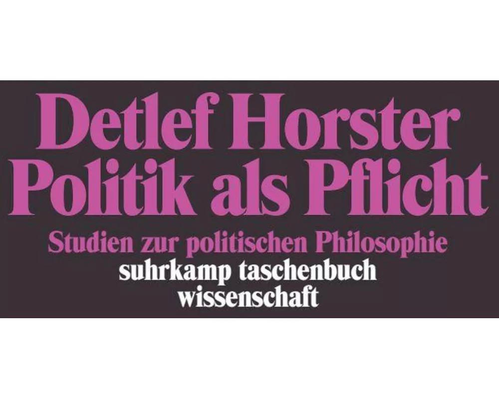 Politik als Pflicht