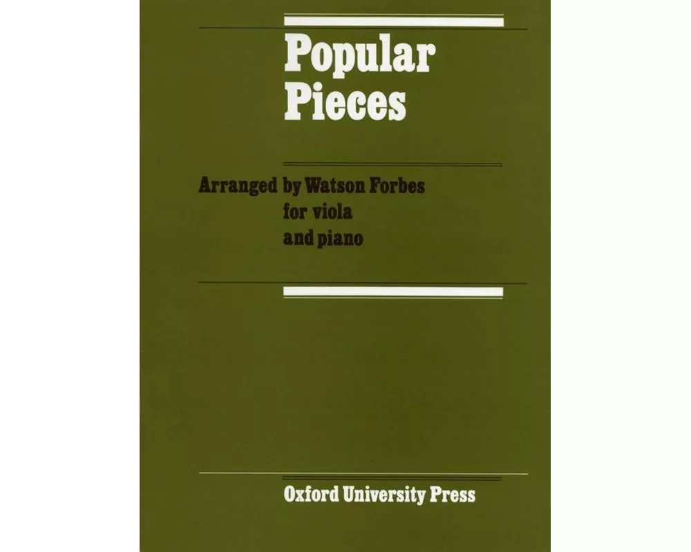 Popular Pieces for Viola