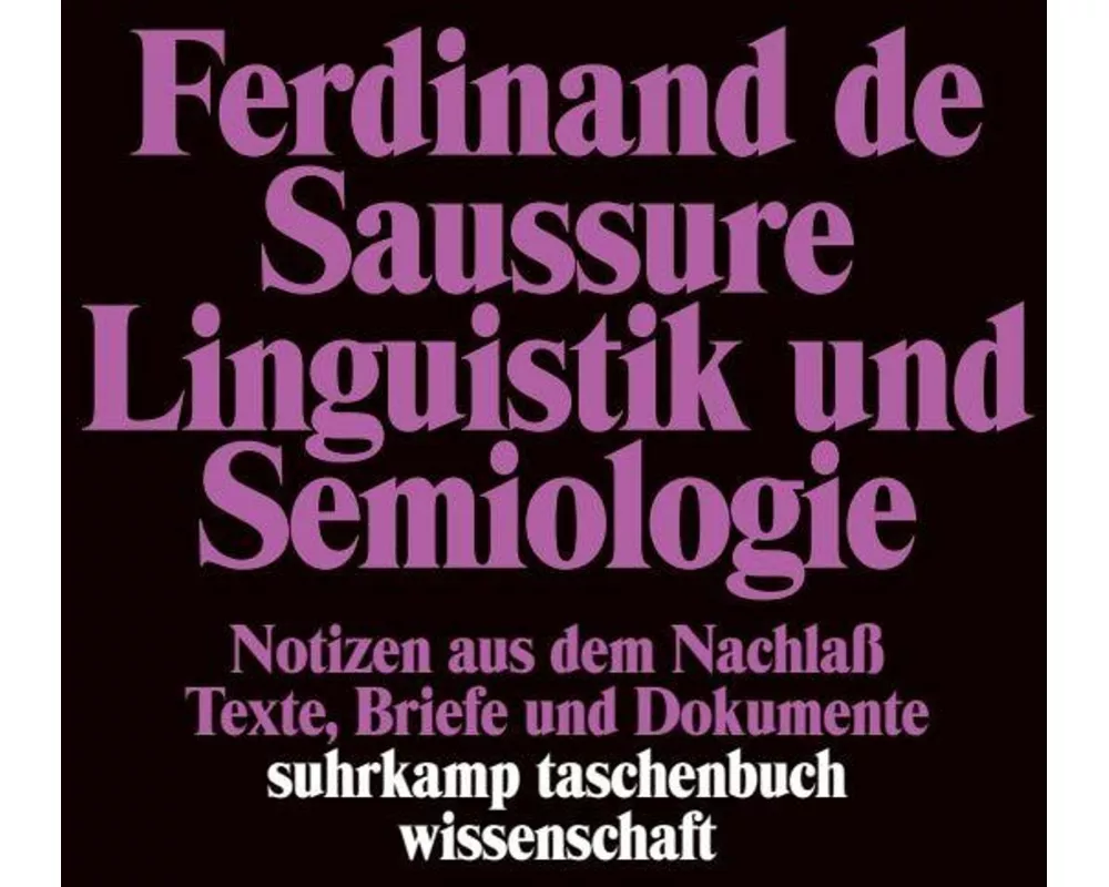 Linguistik und Semiologie