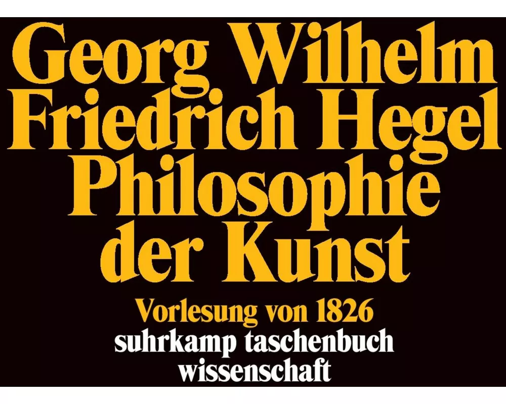 Philosophie der Kunst