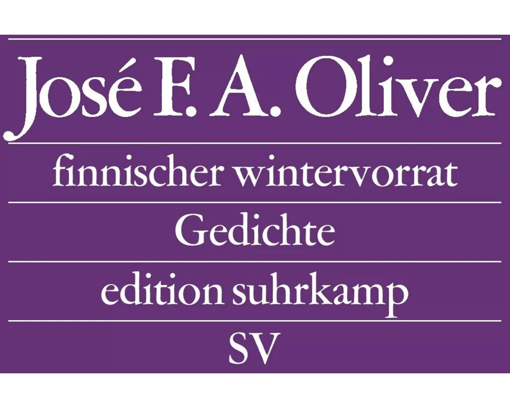 finnischer wintervorrat