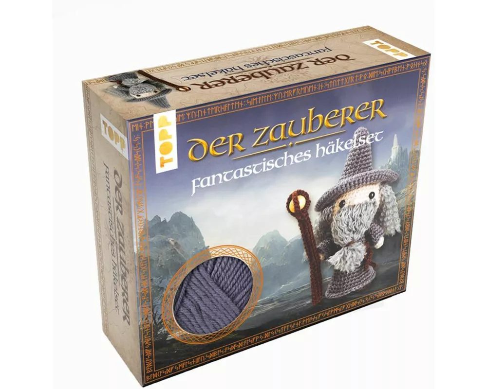 Fantastisches Häkelset Zauberer