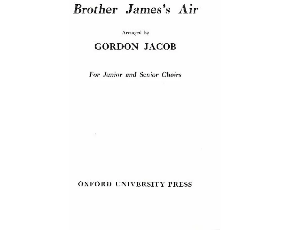 Brother James's Air