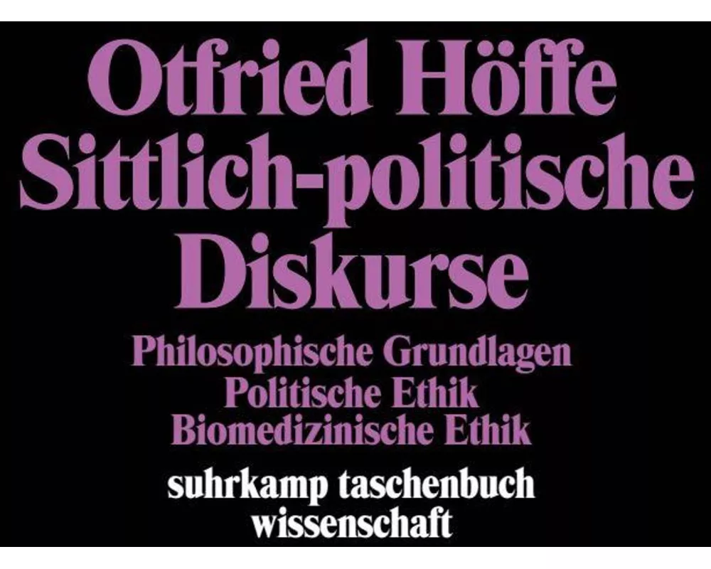 Sittlich-politische Diskurse