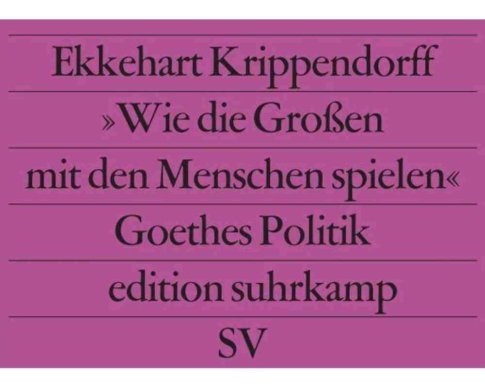 »Wie die Großen mit den Menschen spielen«