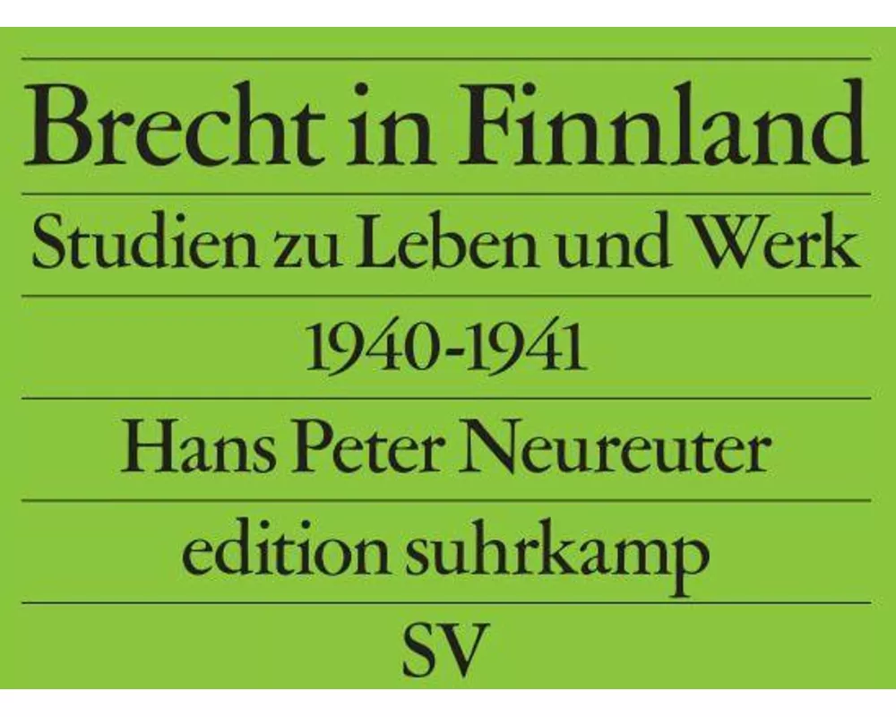 Brecht in Finnland