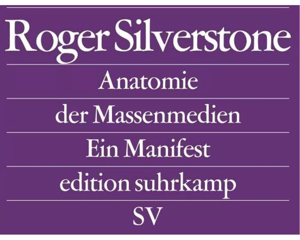 Anatomie der Massenmedien