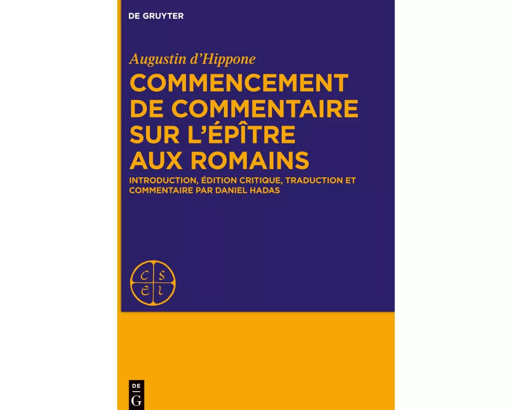Commencement de commentaire sur l'épître aux Romains
