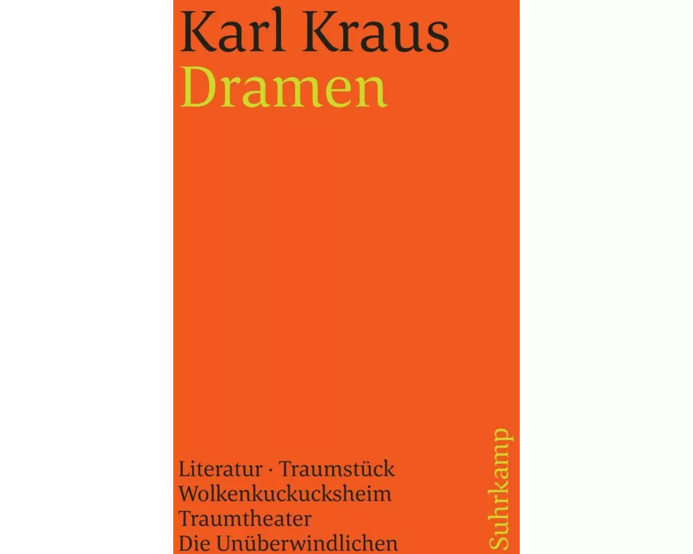 Schriften in den suhrkamp taschenbüchern