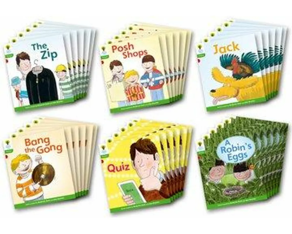 Oxford Reading Tree: Level 2: Floppy's Phonics Fiction: Class Pack of 36