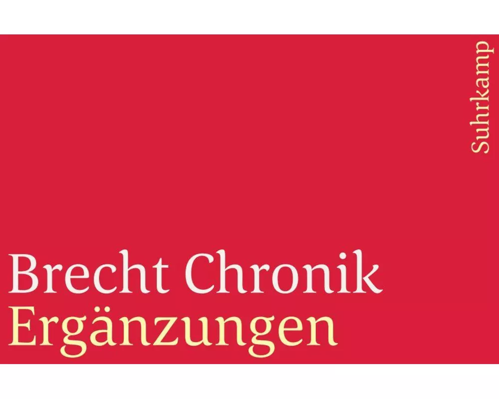 Brecht Chronik 1898–1956
