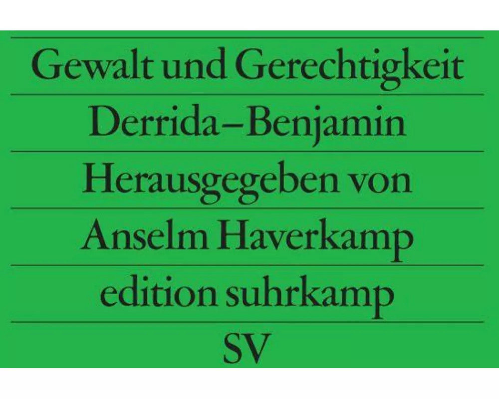 Gewalt und Gerechtigkeit