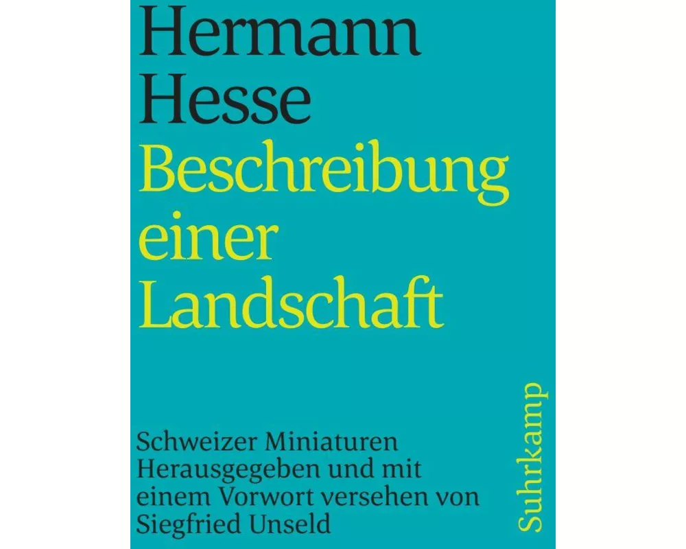Beschreibung einer Landschaft