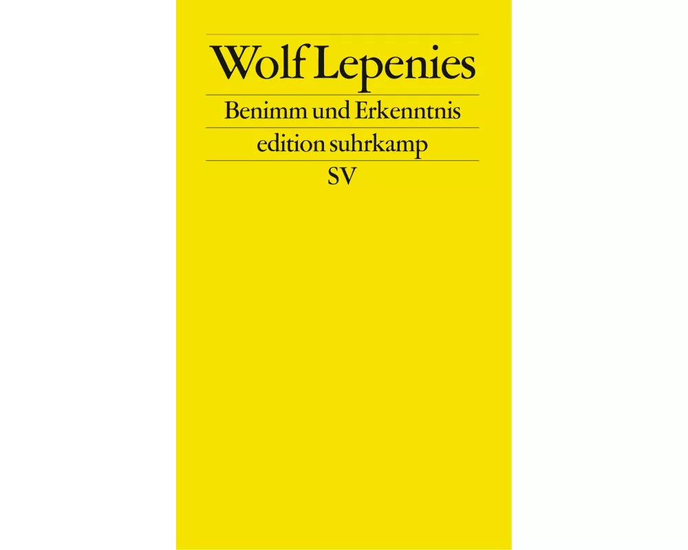 Benimm und Erkenntnis