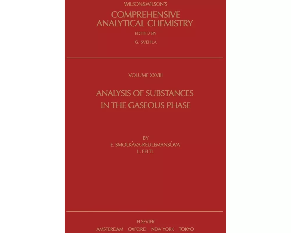 Analysis of Substances in the Gaseous Phase