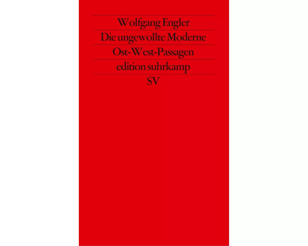 Die ungewollte Moderne