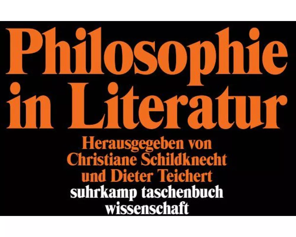 Philosophie in Literatur