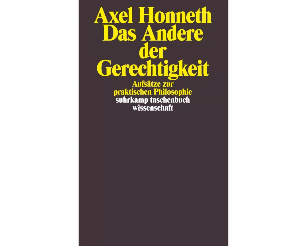 Das Andere der Gerechtigkeit