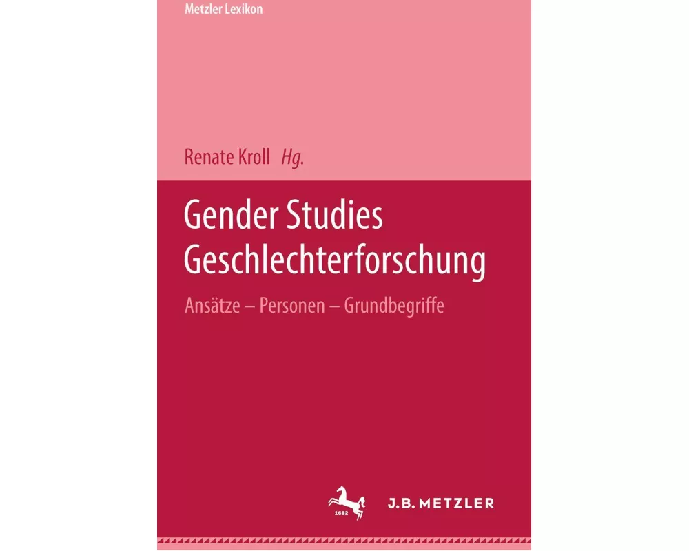 Metzler Lexikon Gender Studies-Geschlechterforschung