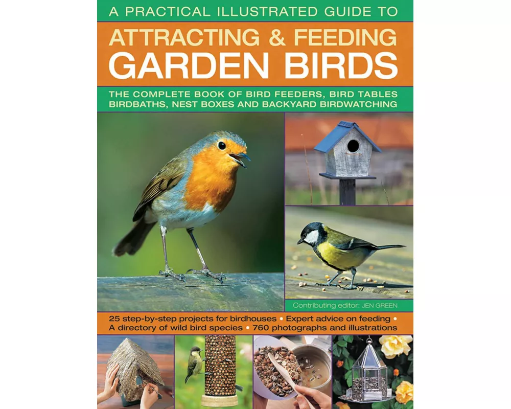 A Practical Illustrated Guide to Attracting & Feeding Garden Birds