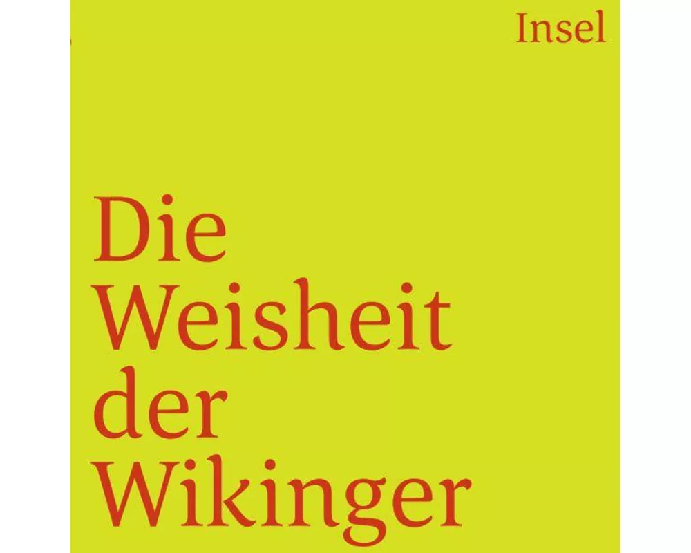 Die Weisheit der Wikinger