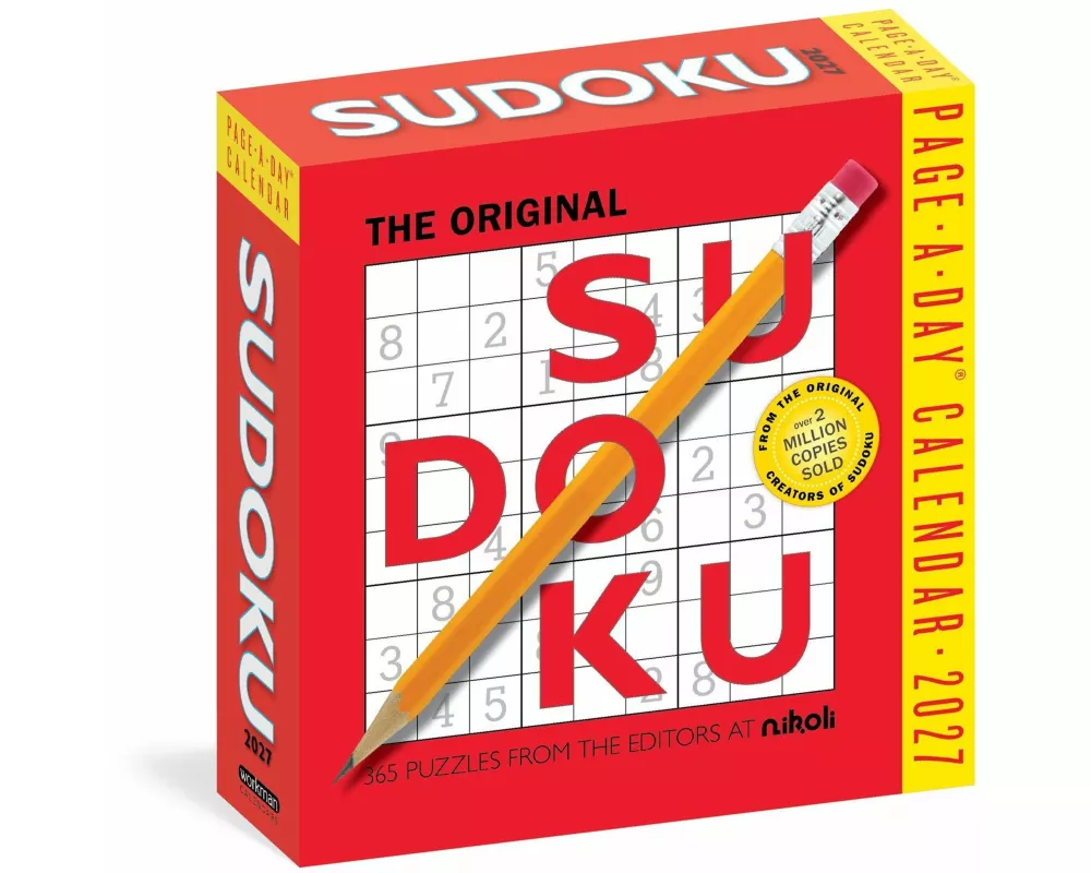 Original Sudoku Page-A-Day Calendar 2027