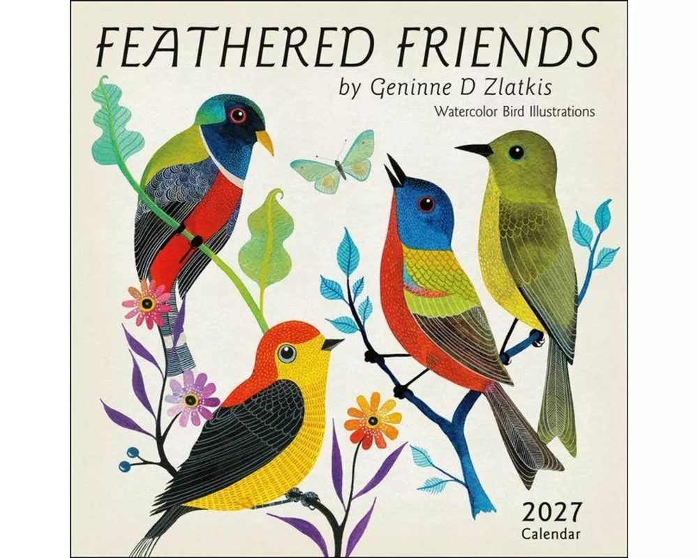 Feathered Friends 2027 Wall Calendar