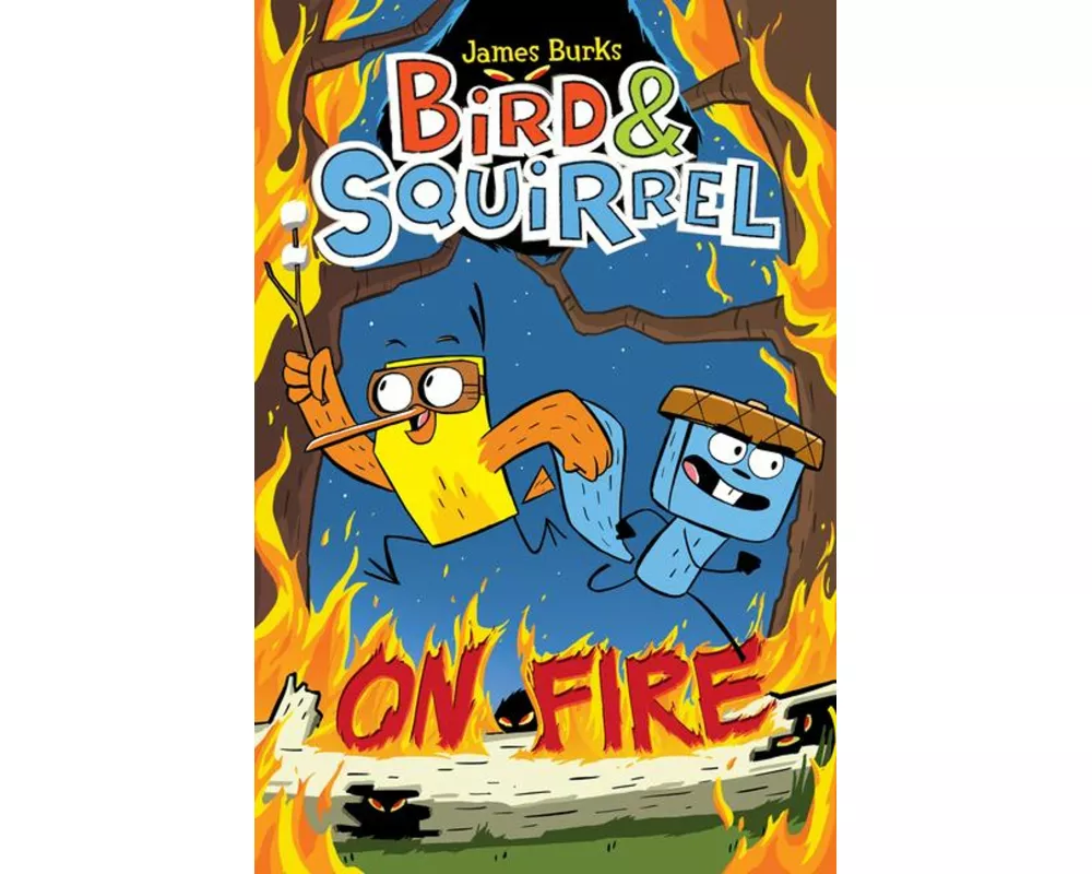 Bird & Squirrel on Fire: A Graphic Novel (Bird & Squirrel #4)