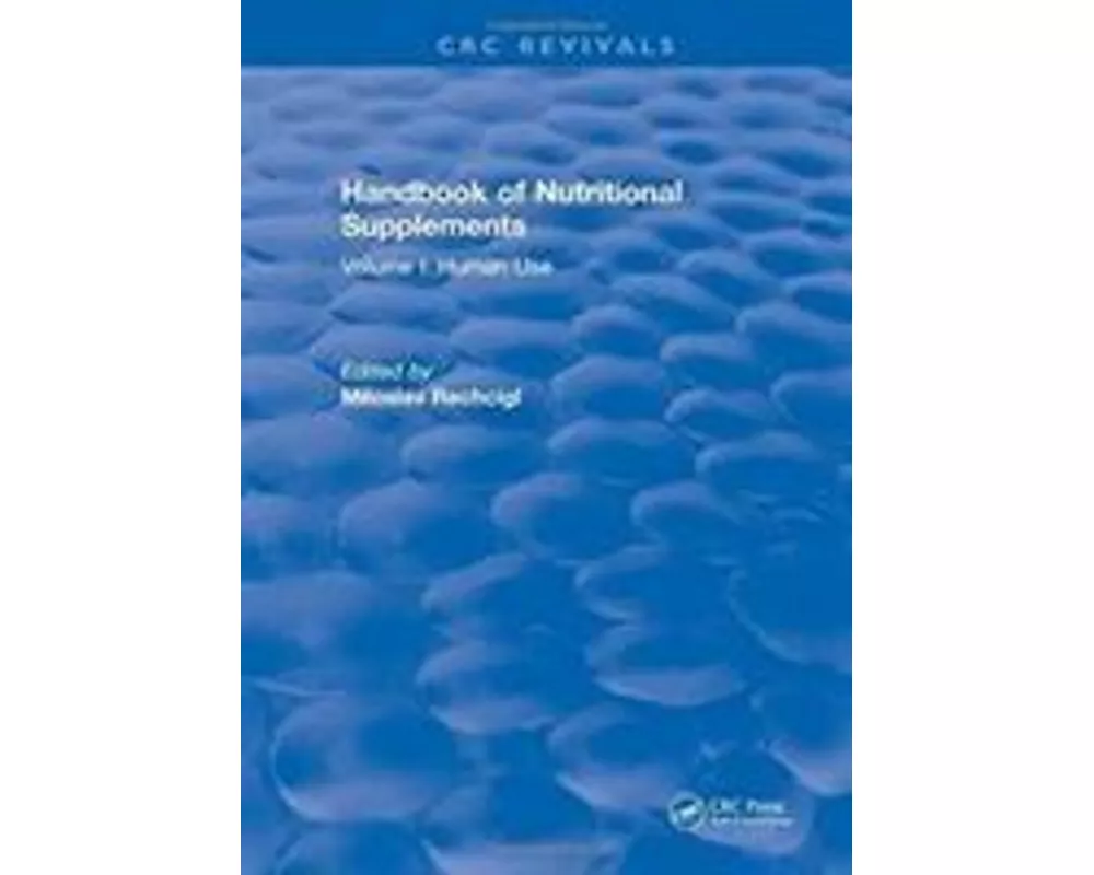 Handbook of Nutritional Supplements