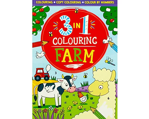 3 in 1 Colouring Farm