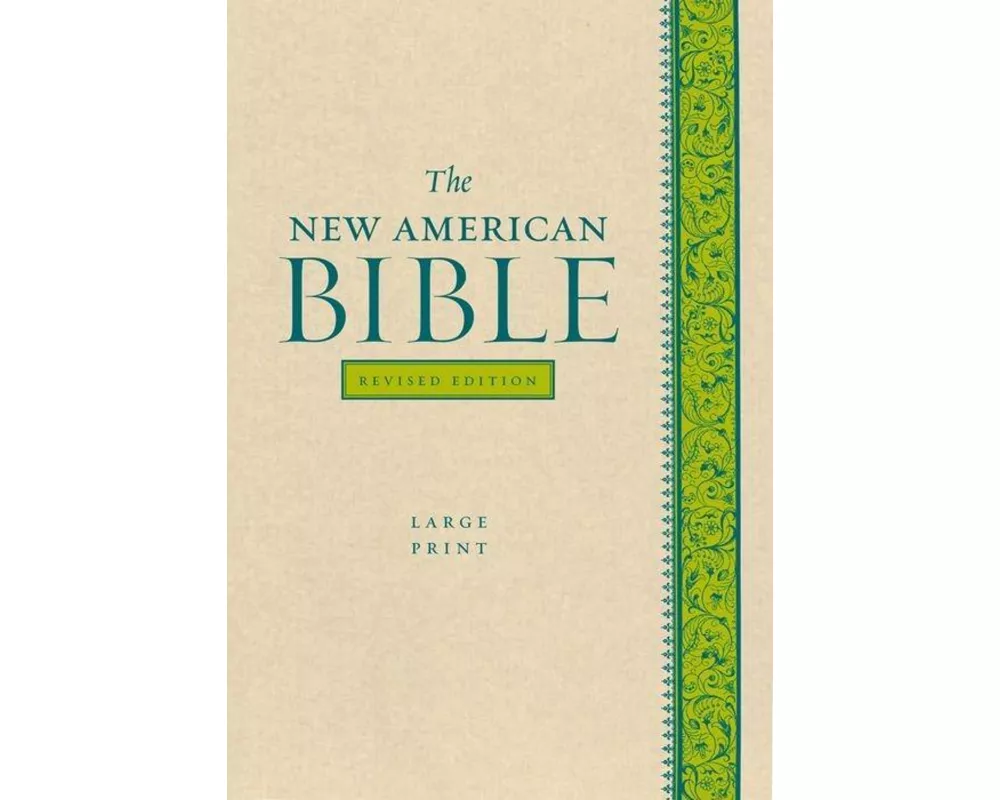 The New American Bible Revised Edition, Large Print Edition