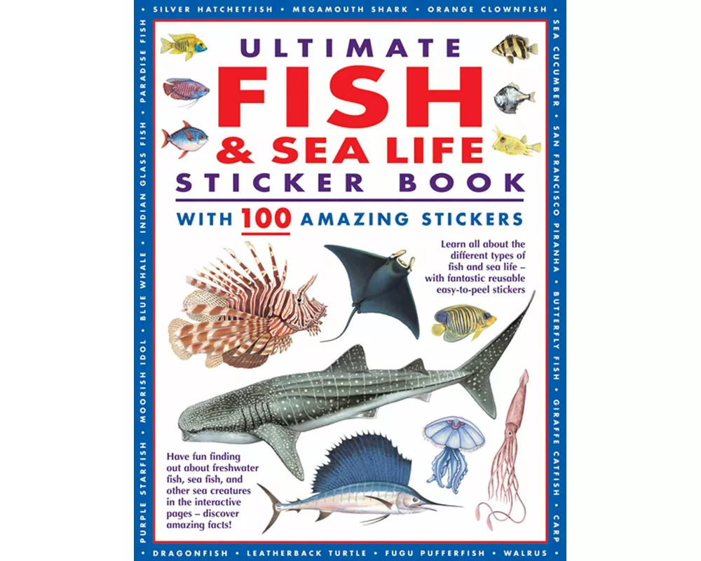 Ultimate Fish & Sea Life Sticker Book