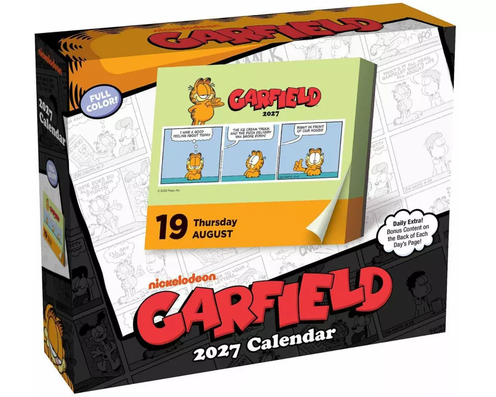 Garfield 2027 Day-to-Day Calendar