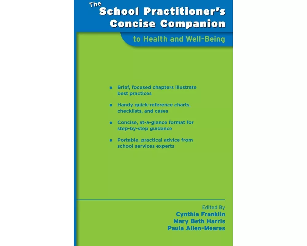The School Practitioner's Concise Companion to Health and Well Being