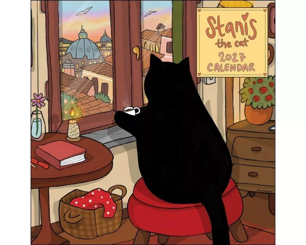 Stanis the Cat 2027 Wall Calendar