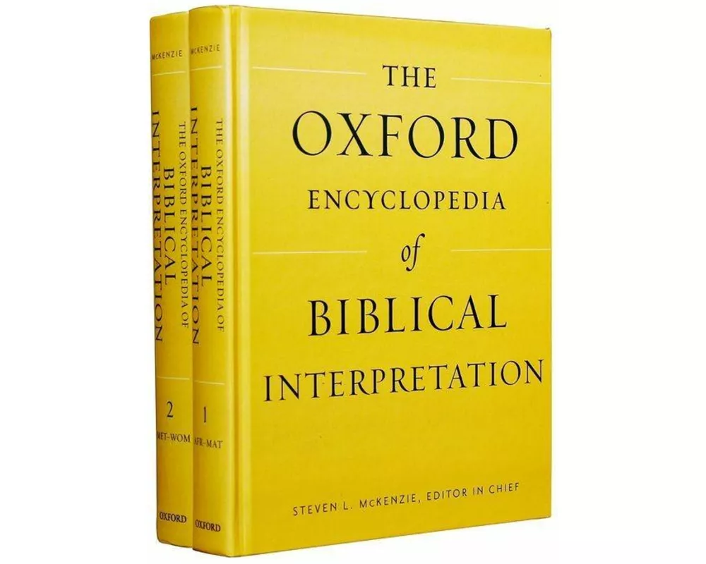 Oxford Encyclopedia of Biblical Interpretation