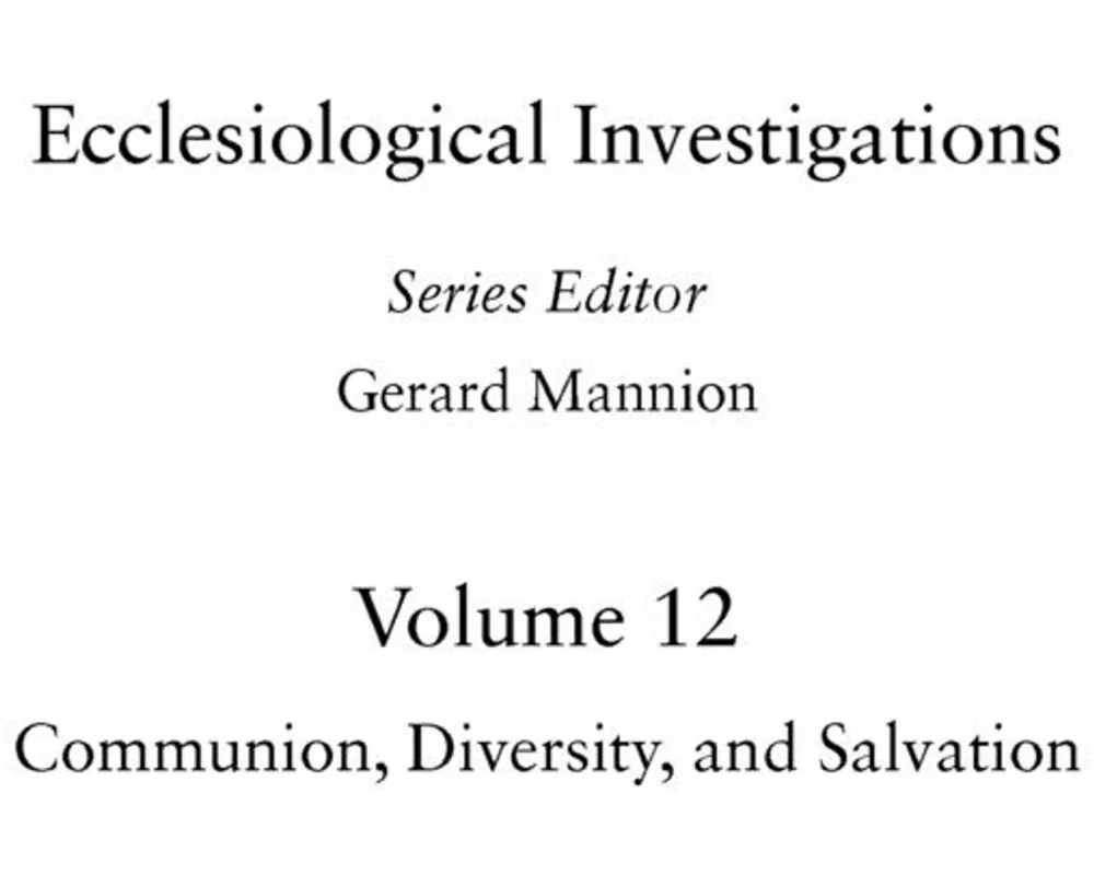 Communion, Diversity, and Salvation