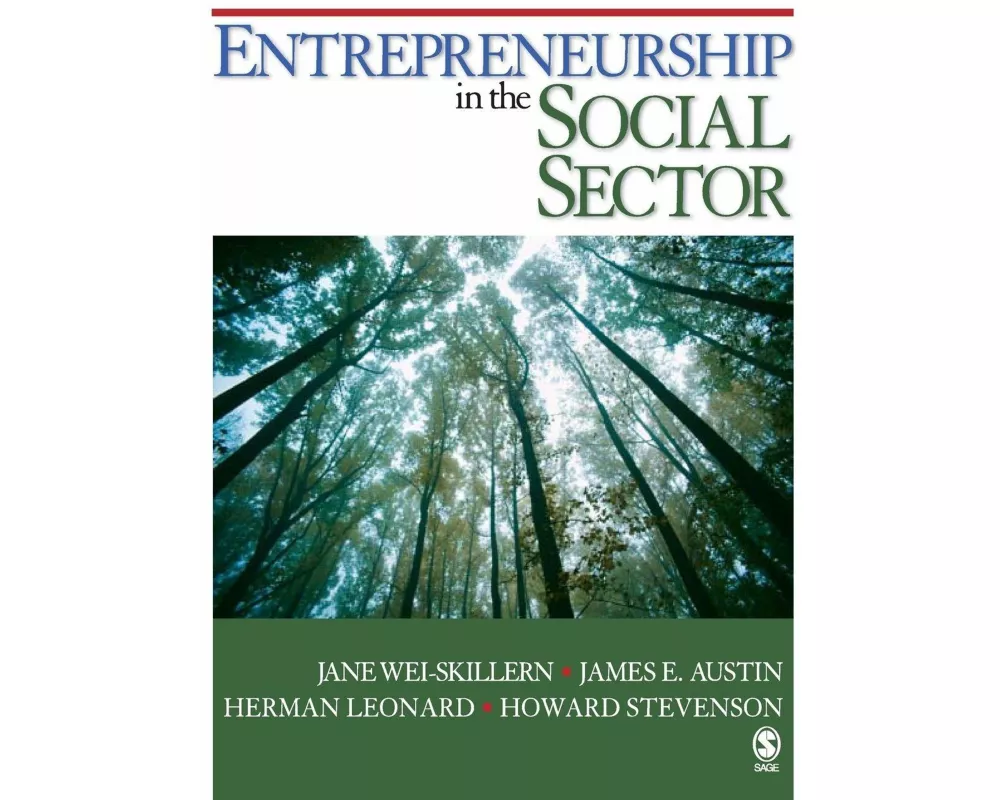 Entrepreneurship in the Social Sector
