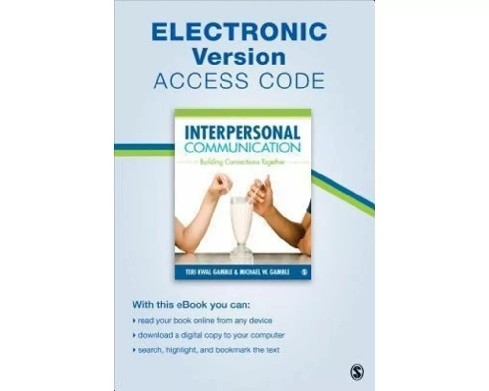 Interpersonal Communication Electronic Version