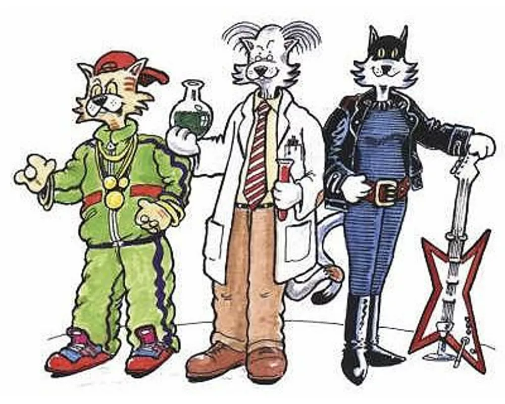 Cool Cat Chem Cards
