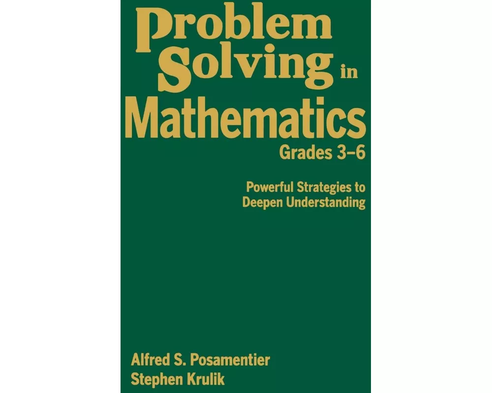 Problem Solving in Mathematics, Grades 3-6