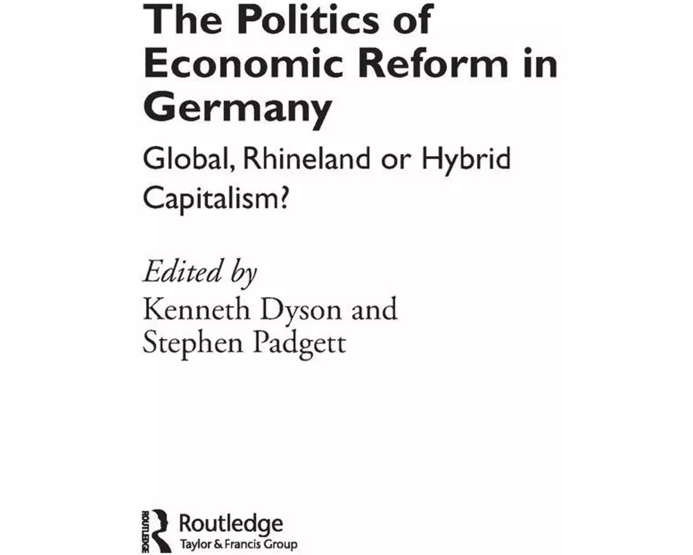 The Politics of Economic Reform in Germany
